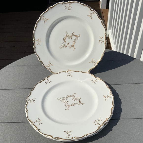 Vintage SET OF 3 Royal Doulton Monteigne 10 Inch Dinner Plates - EXCEPTIONAL! - Picture 2 of 5